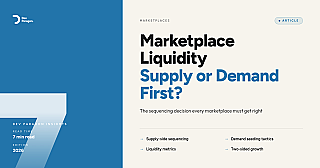 Marketplace Liquidity: Seed Supply or Demand First?