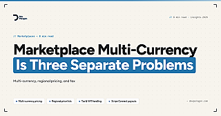 Marketplace Multi-Currency Is Three Separate Problems